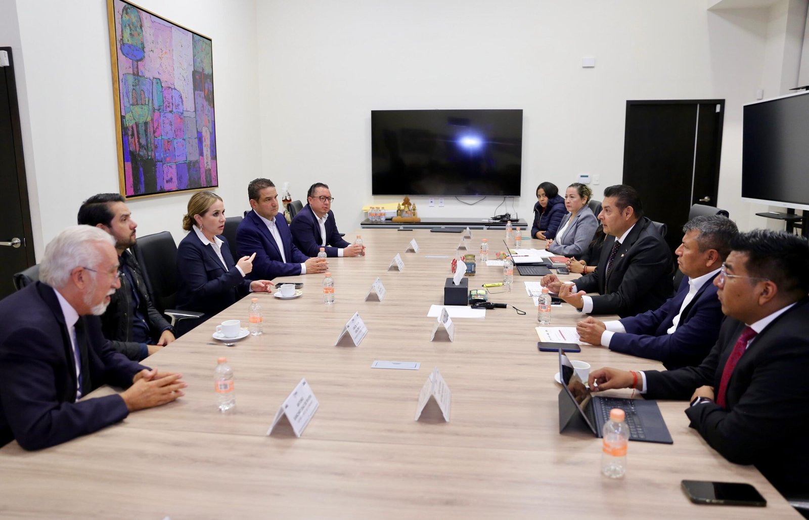 Armenta acuerda con empresarios instalar Consejo Ciudadano de Seguridad y Justicia en Puebla