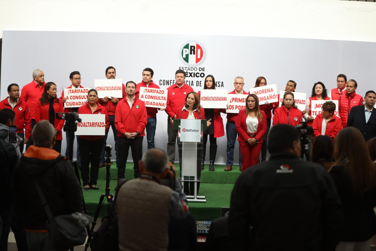 Exige PRI EDOMEX que se vaya a consulta popular el aumento en tarifas de transporte