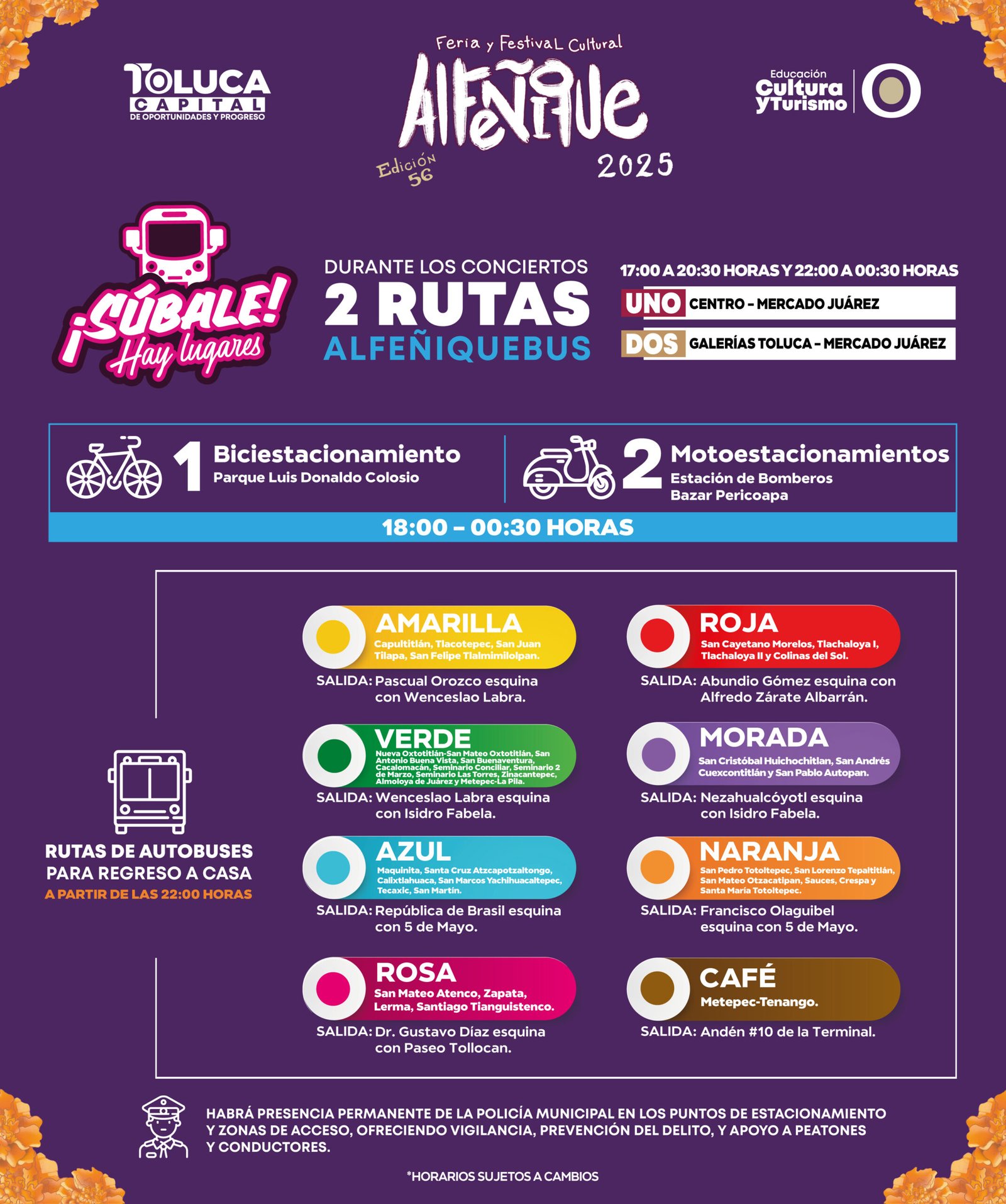 Rutas, horarios y opciones para llegar a la Feria del Alfeñique 2025