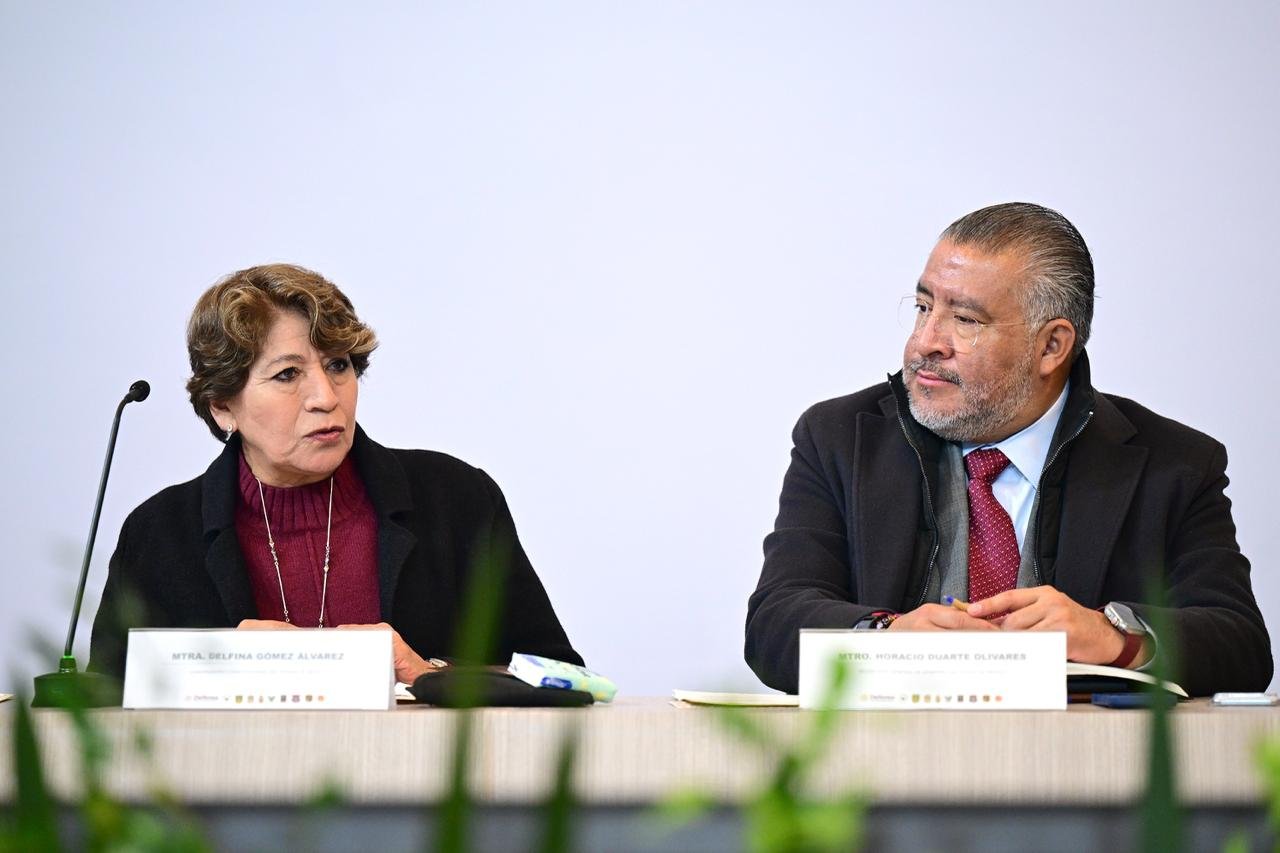 Gobernadora Delfina Gómez baja 38% robo de vehículos y 36% extorsión en EdoMéx; presenta resultados positivos en Reunión Interestatal