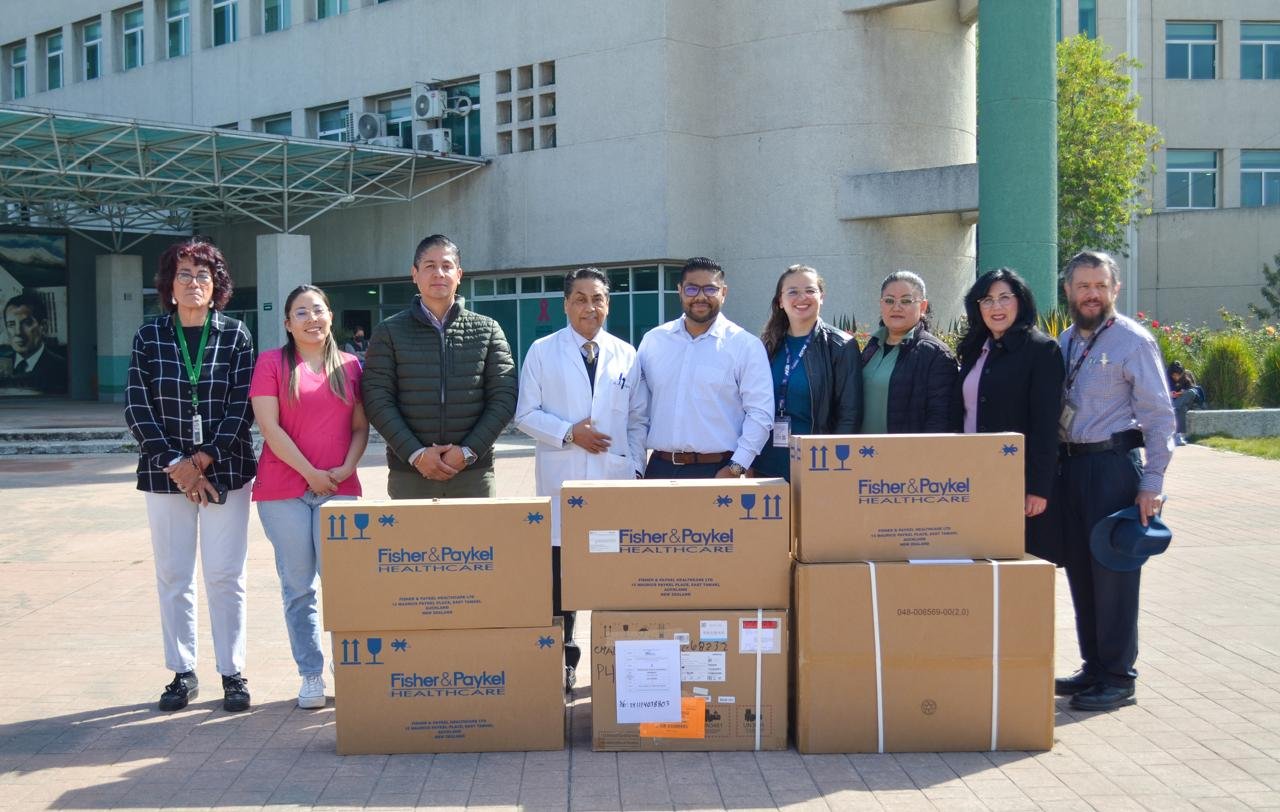 1.6 millones de mexiquenses del Valle de Toluca beneficiados con la adquisición de 35 ventiladores para asistencia respiratoria